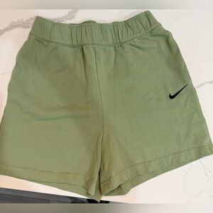 Nike Women's Olive Athletic Shorts
